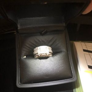 3 carat white gold size 7